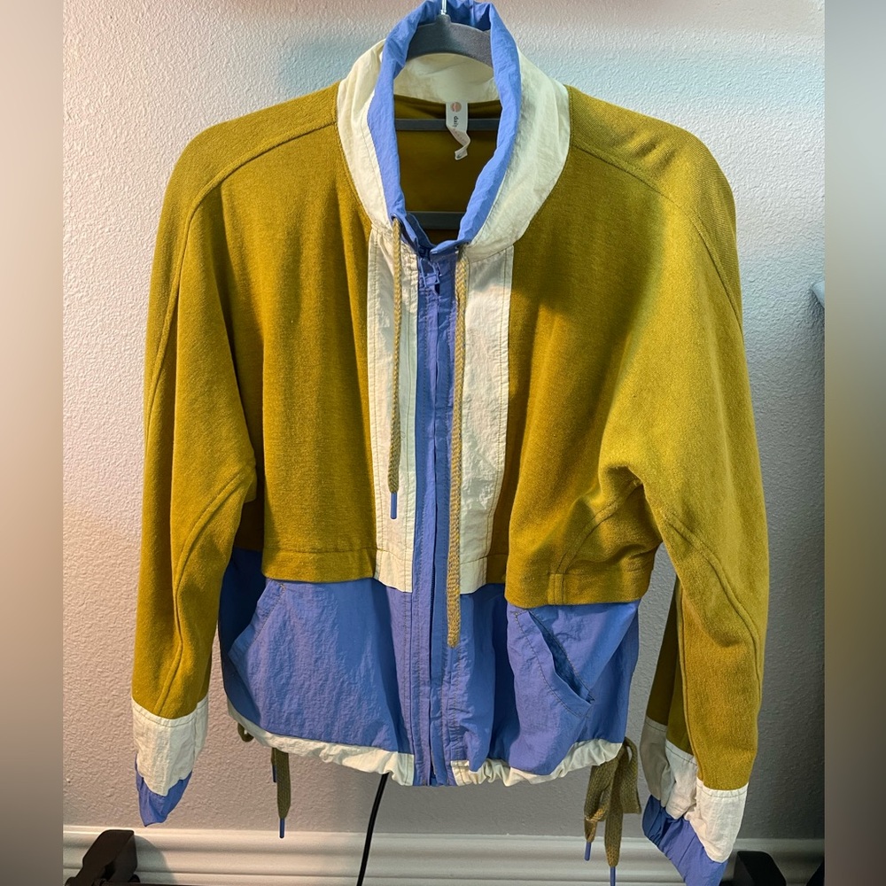 Anthropologie Daily Practice zip up jacket